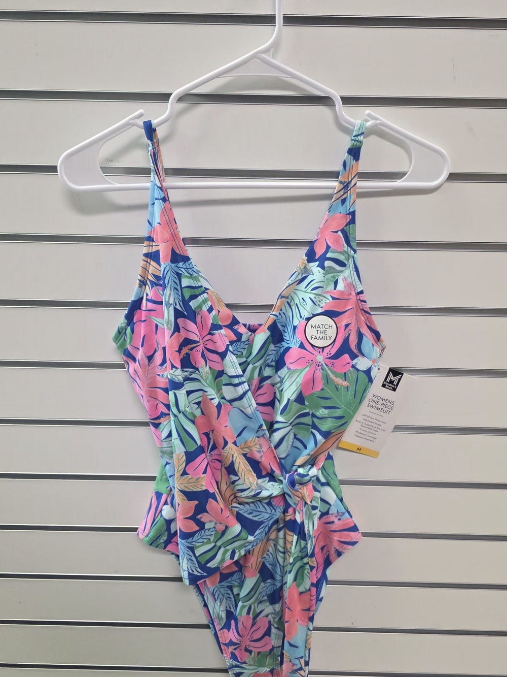 Womans Floral One-Piece Swimsuit